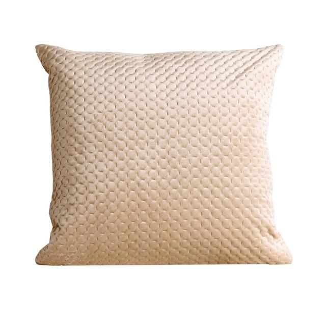 Nikolai Square Throw Pillow Cover (Set of 2) Hykkon Colour: Beige on Productcaster.