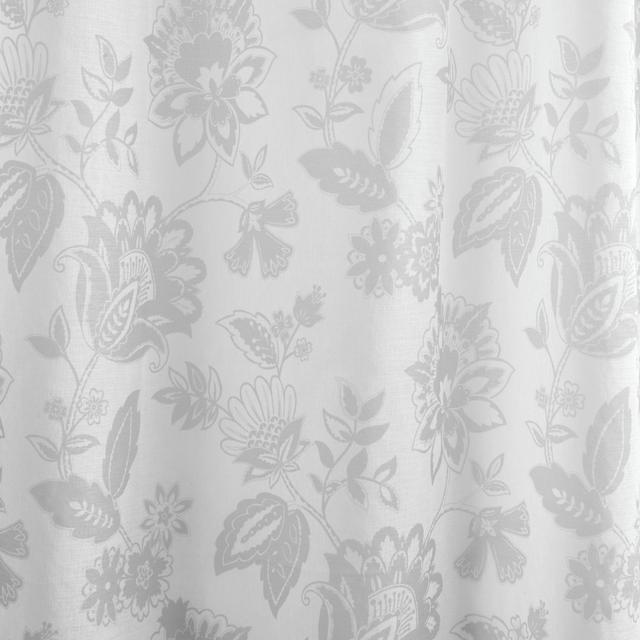 Polyester Semi Sheer Rod Pocket Curtain Panel Dreams & Drapes Panel Size: 122 W x 140 D cm on Productcaster.