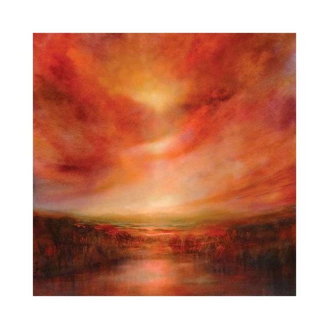 Evening Glow I by Annette Schmucker - Wrapped Canvas Gallery-Wrapped Canvas Giclée Metro Lane Size: 45.72cm H x 45.72cm W x 1.91cm D on Productcaster.