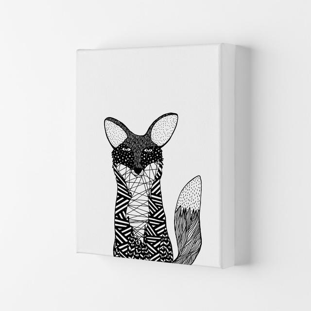 Fox by Carissa Tanton - Wrapped Canvas Graphic Art Print Union Rustic Size: 42cm H x 29.7cm W x 4cm D on Productcaster.