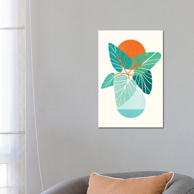 Tropical Life by Modern Tropical - Wrapped Canvas Print 17 Stories Size: 66.04cm H x 45.72cm W x 1.91cm D on Productcaster.