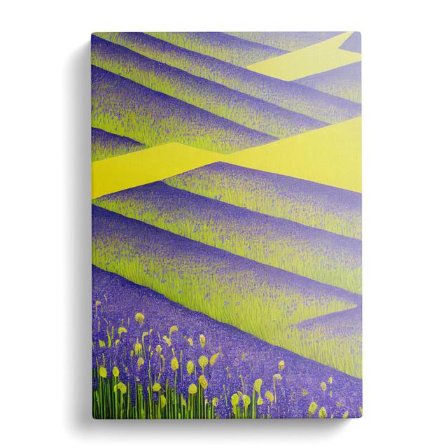 CAN-V0523-260X Bluebell Field Vol.1 - Wrapped Canvas Print Marlow Home Co. Size: 76cm H x 50cm W on Productcaster.