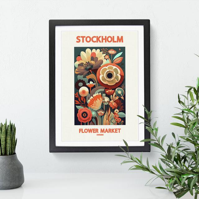 Stockholm Flower Market Exhibition 11 Happy Larry Size: 34cm H x 25cm W x 2cm D on Productcaster.