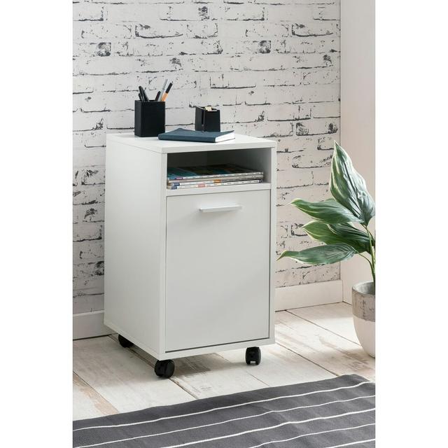 Cypress Gardens Filing Cabinet 17 Stories Colour: White on Productcaster.