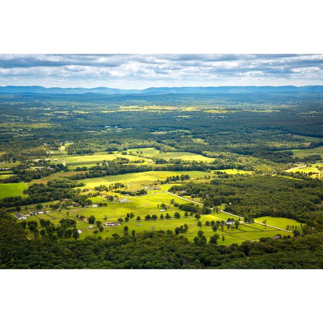 Friant Friant Hudson Valley Farm Land by Nicola Tutzauer - Wrapped Canvas Print Latitude Run Size: 51cm H x 76cm W x 3.8cm D on Productcaster.