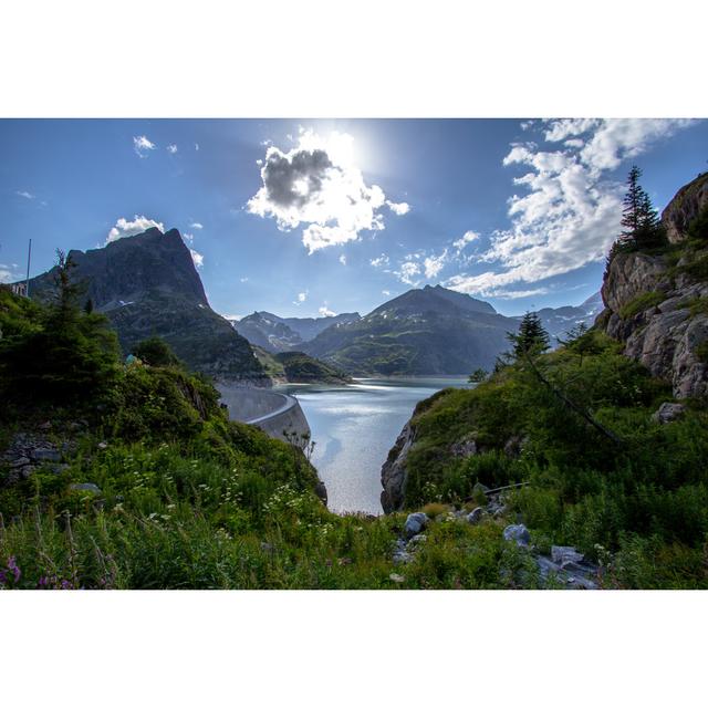 Gunderson Lake Emosson by CAHKT - Wrapped Canvas Print Alpen Home Size: 30cm H x 46cm W x 3.8cm D on Productcaster.