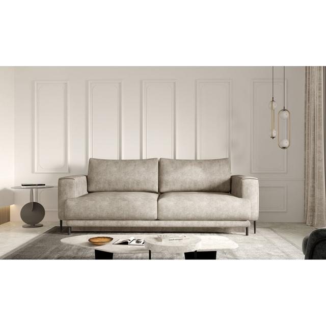 Schlafsofa Geneiveve 17 Stories Polsterfarbe: beige on Productcaster.