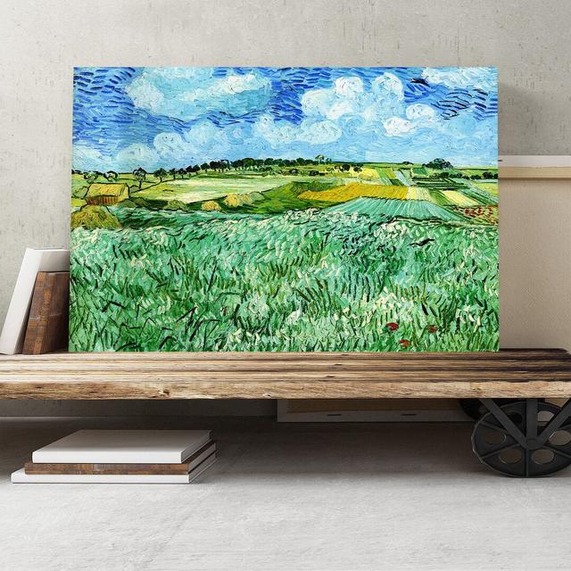 'Landscape (2)' by Vincent van Gogh Painting Print on Canvas East Urban Home Size: 35cm H x 50cm W on Productcaster.