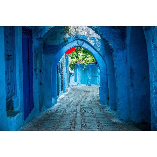 Chefchaouen, Morocco - Wrapped Canvas Photograph 17 Stories Size: 81cm H x 122cm W on Productcaster.