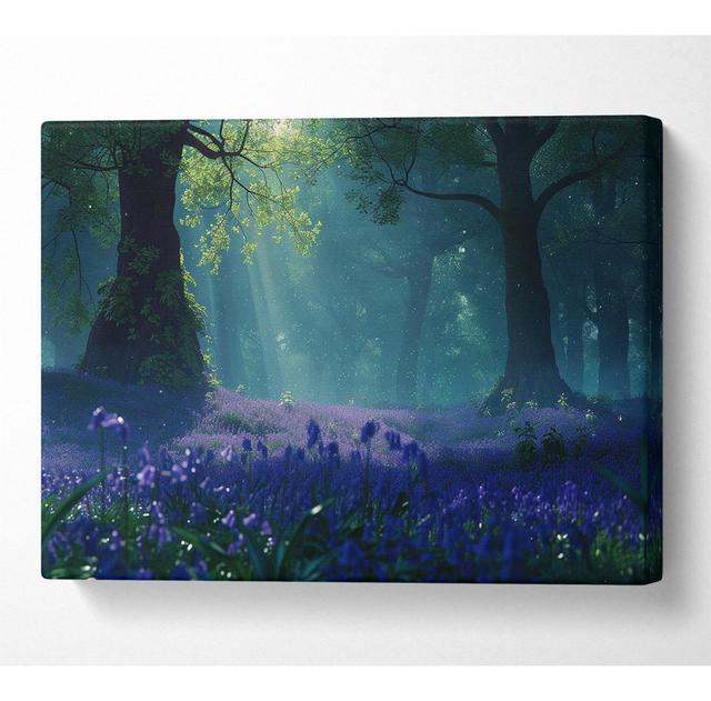 Bluebells Magical - No Frame Art Prints on Canvas Alpen Home Size: 81cm H x 121.9cm W on Productcaster.