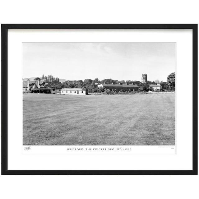 Gresford, The Cricket Ground C1960 by Francis Frith - Single Picture Frame Print The Francis Frith Collection Size: 45cm H x 60cm W x 2.3cm D on Productcaster.