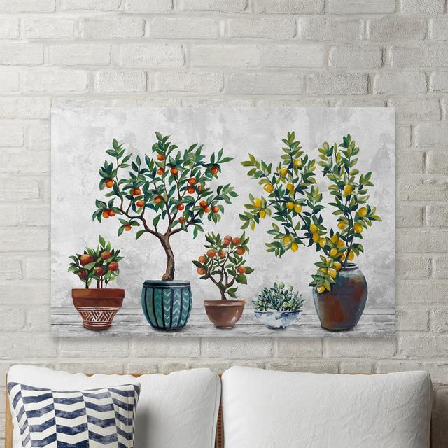 'Nature and Pottery' - Wrapped Canvas Painting Print 17 Stories Size: 45cm H x 66cm W x 3.81cm D on Productcaster.