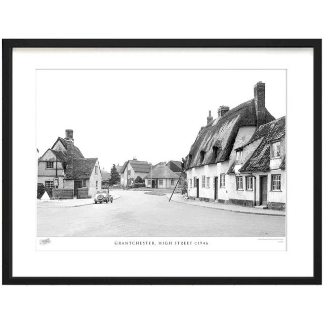 'Grantchester, High Street C1946' by Francis Frith - Picture Frame Photograph Print on Paper The Francis Frith Collection Size: 40cm H x 50cm W x 2.3c on Productcaster.