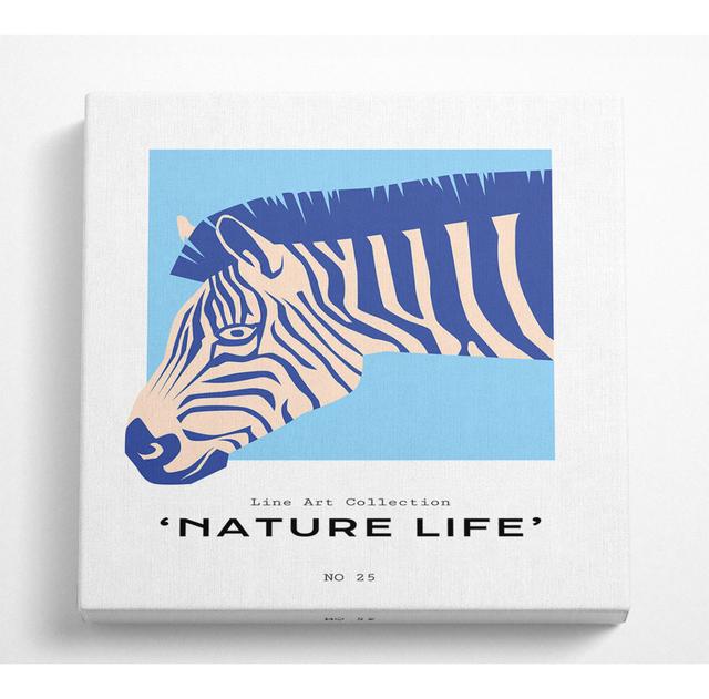 Zebra Nature - Print Latitude Vive Size: 101.6cm H x 101.6cm W x 10cm D on Productcaster.