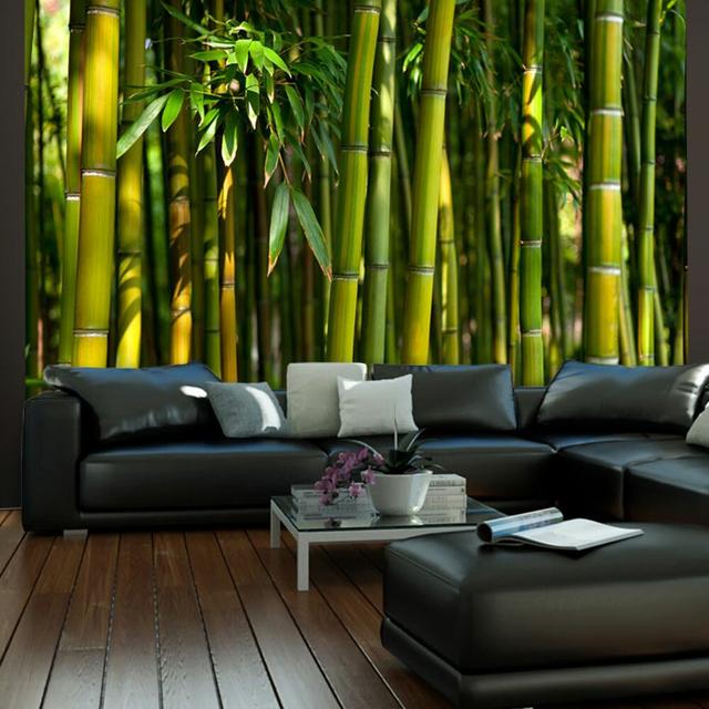 Asian Bamboo Forest 309cm x 400cm Wallpaper East Urban Home Size: 350 cm x 270 cm on Productcaster.