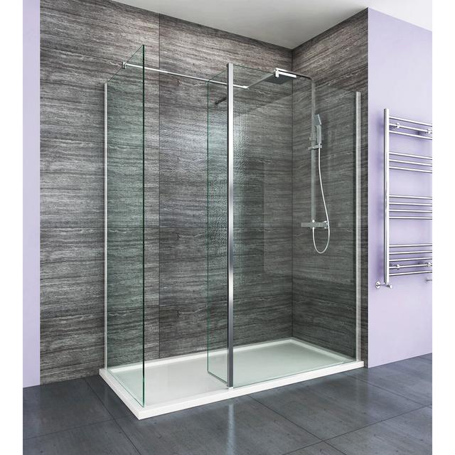 Tripolia Rectangular Shower Enclosure Belfry Bathroom Size: 190cm H x 160cm W x 70cm D on Productcaster.