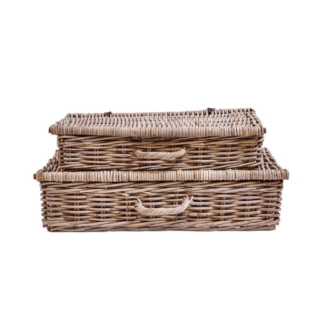 Baringer Wicker 2 Piece Underbed Storage Set August Grove on Productcaster.