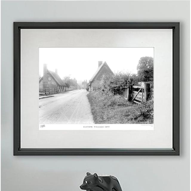 'Elstow, Village 1897' - Picture Frame Photograph Print on Paper The Francis Frith Collection Size: 60cm H X 80cm W x 2cm D on Productcaster.