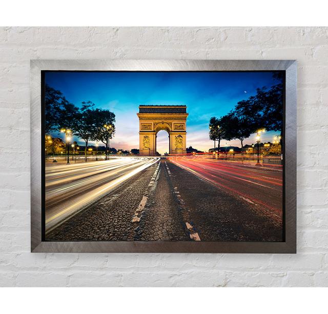 Arc De Triomphe 8 - Einzelner Bilderrahmen Kunstdrucke Bright Star Größe: 59,7 cm H x 84,1 cm B on Productcaster.