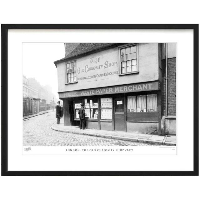 'London, the Old Curiosity Shop C1875' by Francis Frith - Picture Frame Photograph Print on Paper The Francis Frith Collection Size: 60cm H x 80cm W x on Productcaster.