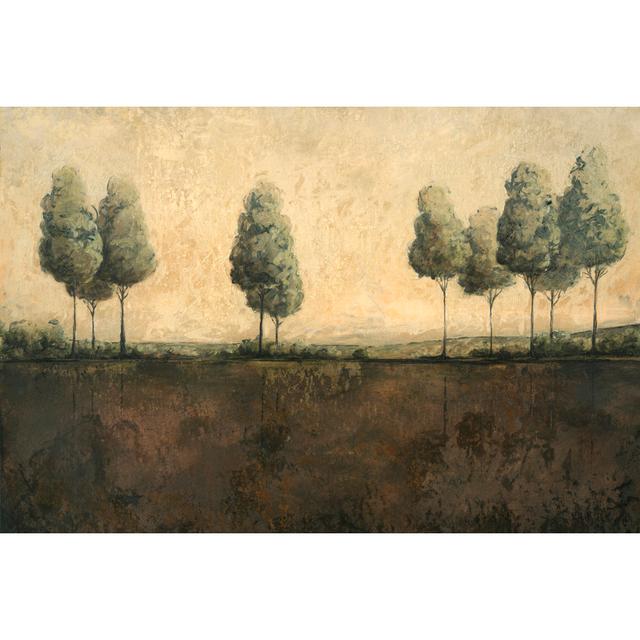 Tuscan Trees - Wrapped Canvas Painting Alpen Home Size: 20cm H x 30cm W x 3.8cm D on Productcaster.