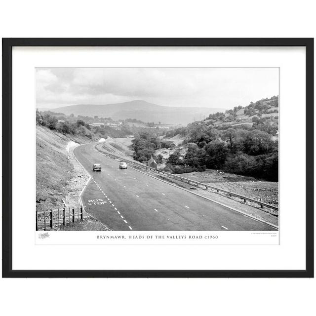 Brynmawr, Heads Of The Valleys Road C1960 - Single Picture Frame Print The Francis Frith Collection Size: 60cm H x 80cm W x 2.3cm D on Productcaster.