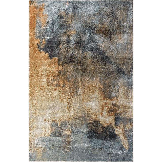 Anstein Abstract Flat Weave Multicolor Area Rug Williston Forge Rug Size: Rectangle 133 x 190 cm on Productcaster.