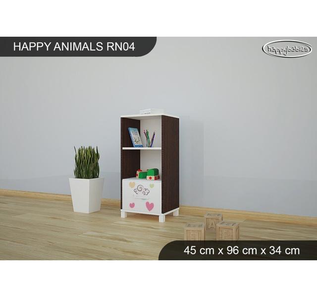 45cm W Kids Cube Happy Babies Colour: Chestnut on Productcaster.