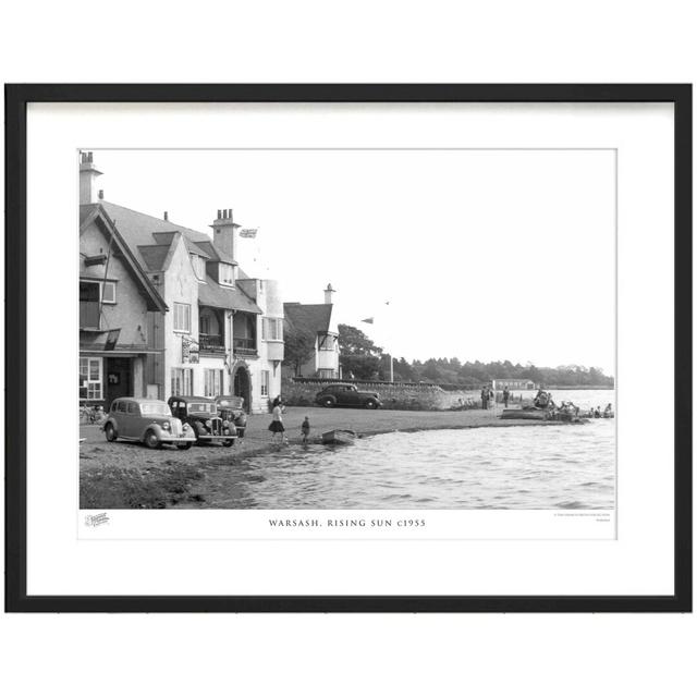 'Warsash, Rising Sun C1955' by Francis Frith - Picture Frame Photograph Print on Paper The Francis Frith Collection Size: 40cm H x 50cm W x 2.3cm D on Productcaster.