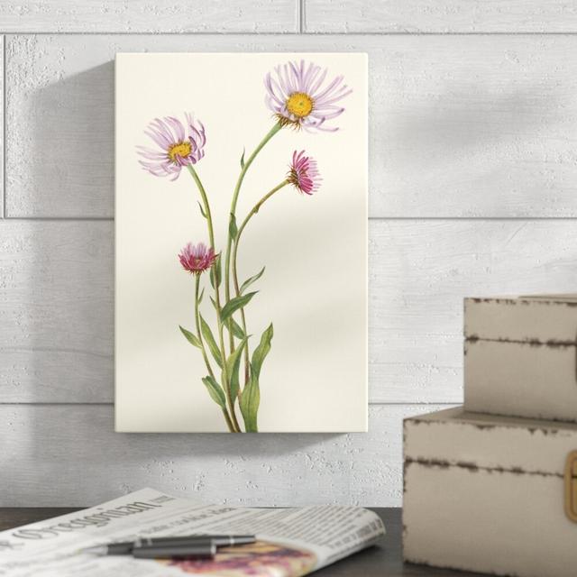 Delicate Wildflowers V - Wrapped Canvas Painting Print Blue Elephant Size: 30cm H x 20cm W on Productcaster.