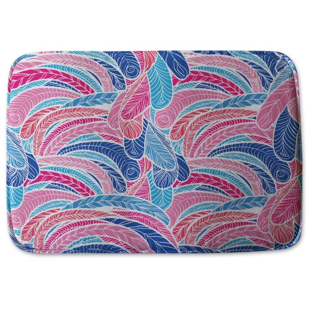 Penton Rectangle Bath Mat Bloomsbury Market on Productcaster.