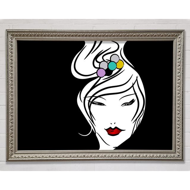 The Power Of A Woman - Single Picture Frame Art Prints Rosalind Wheeler Size: 21cm H x 29.7cm W x 3cm D on Productcaster.