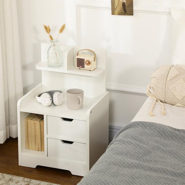 Akeilah Particle Board Bedside Table Latitude Run on Productcaster.