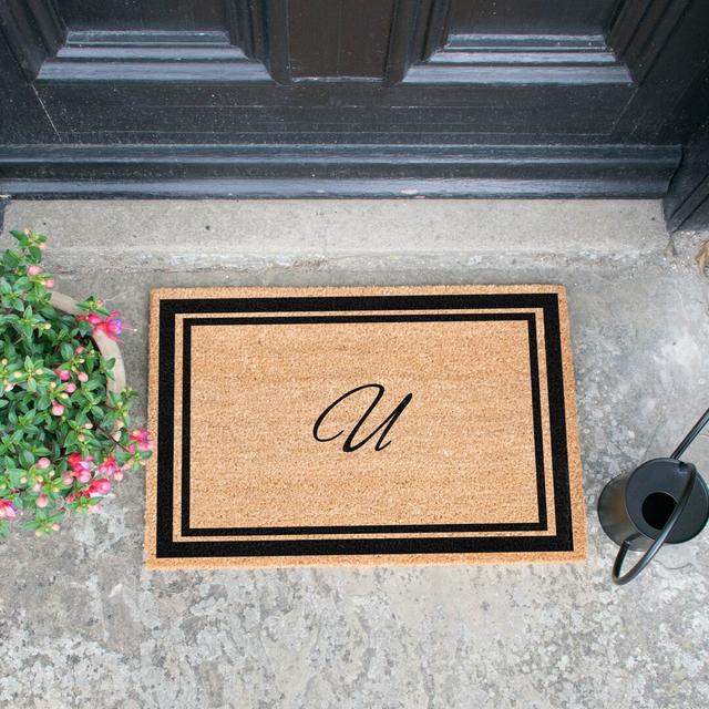 Branscum Doormat Brambly Cottage Letter: U on Productcaster.