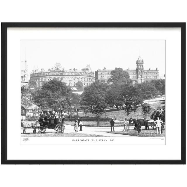 'Harrogate, the Stray 1902' - Picture Frame Photograph Print on Paper The Francis Frith Collection Size: 40cm H x 50cm W x 2.3cm D on Productcaster.