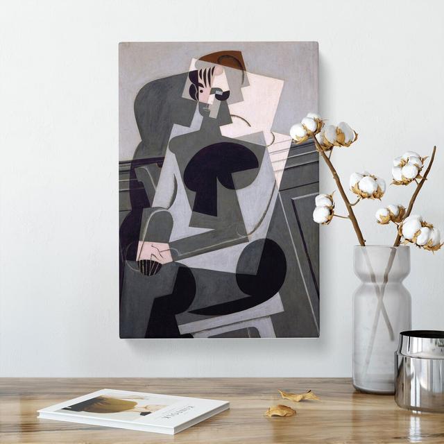 Portrait Josette Gris by Juan Gris - Wrapped Canvas Painting East Urban Home Size: 50cm H x 35cm W x 3cm D on Productcaster.