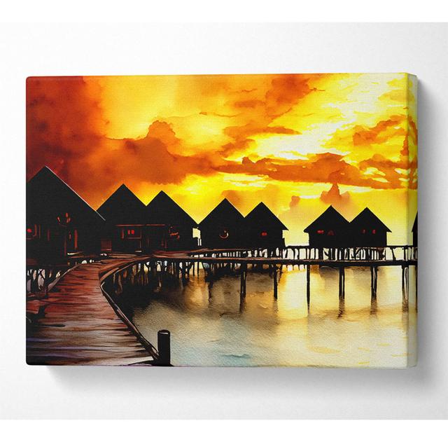 Wrapped Canvas Art Prints House of Hampton Size: 101.6cm H x 142.2cm W on Productcaster.