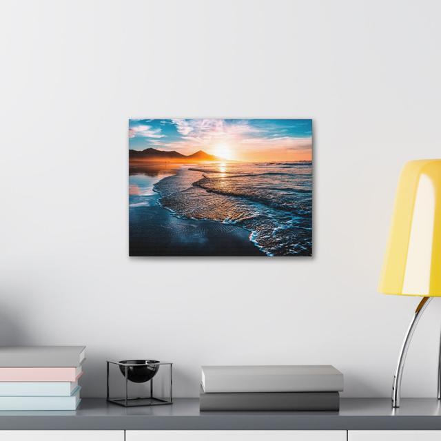 No Frame Print on Canvas Beachcrest Home Size: 12cm H x 18cm W on Productcaster.