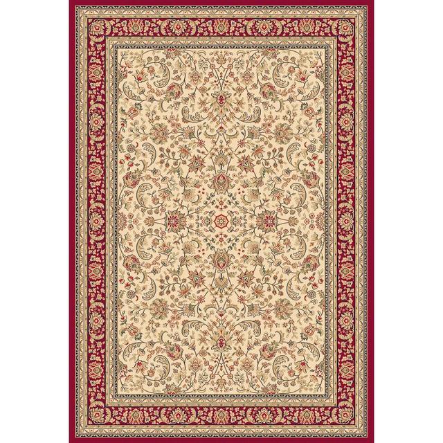 Gist Flatweave Beige/Red/Green Rug (Set of 2) Astoria Grand Rug Size: Rectangle 80 x 150cm on Productcaster.