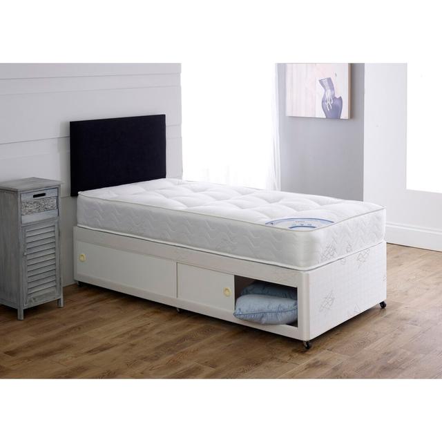 Teixeira Open Coil Mattress Symple Stuff Size: 186 x 122 x 20 cm on Productcaster.