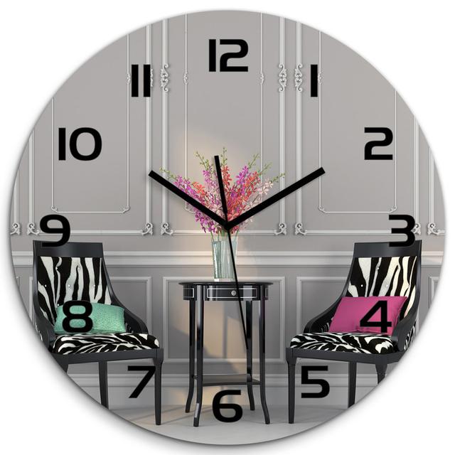 Jovone 60cm Silent Wall Clock East Urban Home on Productcaster.