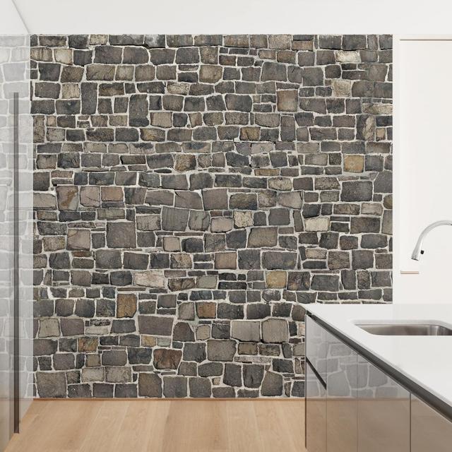 Natural Stones 1.92m x 1.92m Textured Matte Peel & Stick Wall Mural East Urban Home on Productcaster.