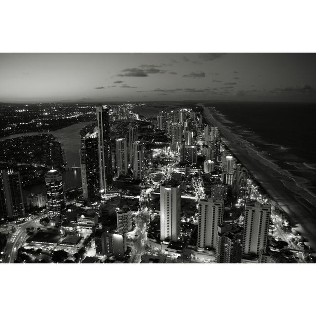 City Evening by Tupungato - Wrapped Canvas Photograph Latitude Run Size: 61cm H x 91cm W on Productcaster.