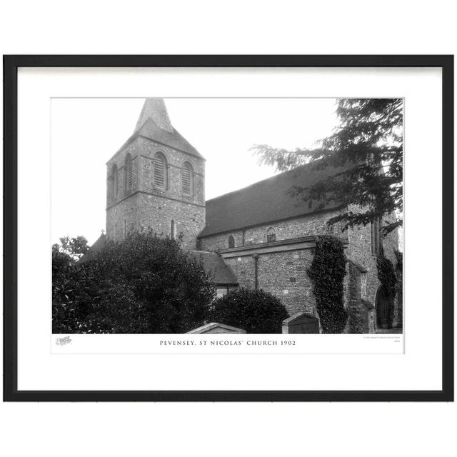 Pevensey, St Nicolas' Church 1902 by Francis Frith - Single Picture Frame Print The Francis Frith Collection Size: 60cm H x 80cm W x 2.3cm D on Productcaster.