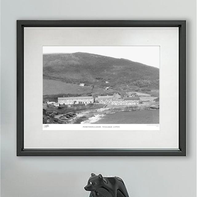 Portholland, Village C1955 - Single Picture Frame Print The Francis Frith Collection Size: 45cm H x 60cm W x 2.3cm D on Productcaster.