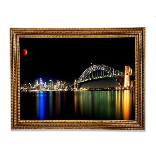 Sydney Harbour Bridge Opera House - Print Bright Star Size: 59.7cm H x 84.1cm W x 3cm D on Productcaster.