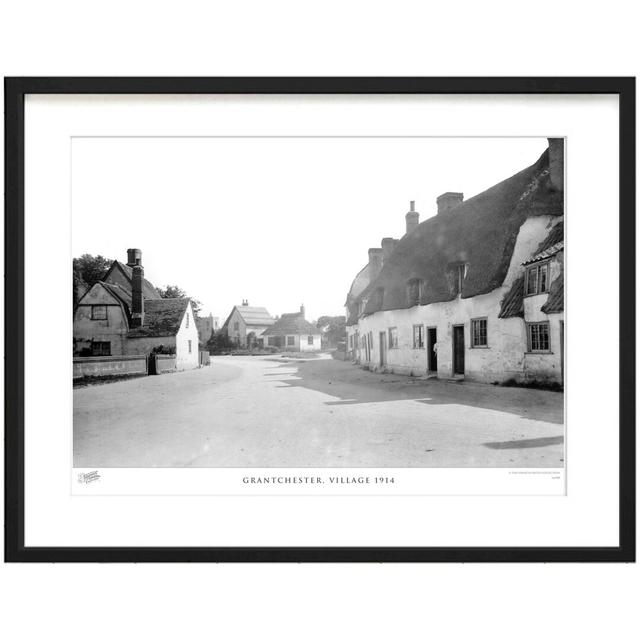 'Grantchester, Village 1914' by Francis Frith - Picture Frame Photograph Print on Paper The Francis Frith Collection Size: 45cm H x 60cm W x 2.3cm D on Productcaster.