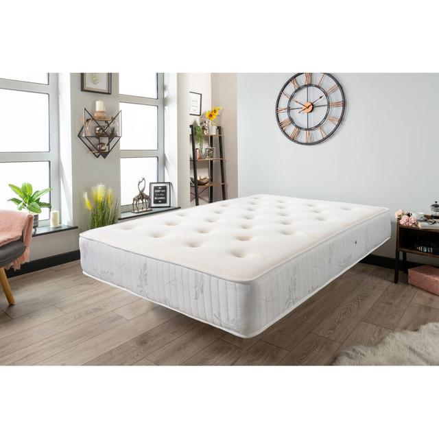 White Noise Open Coil Mattress White Noise Size: Super King (6') on Productcaster.