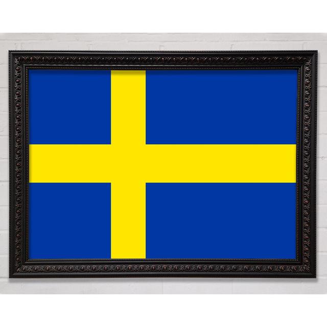 Sweden 1 - Single Picture Frame Art Prints Bright Star Size: 59.7cm H x 84.1cm W on Productcaster.