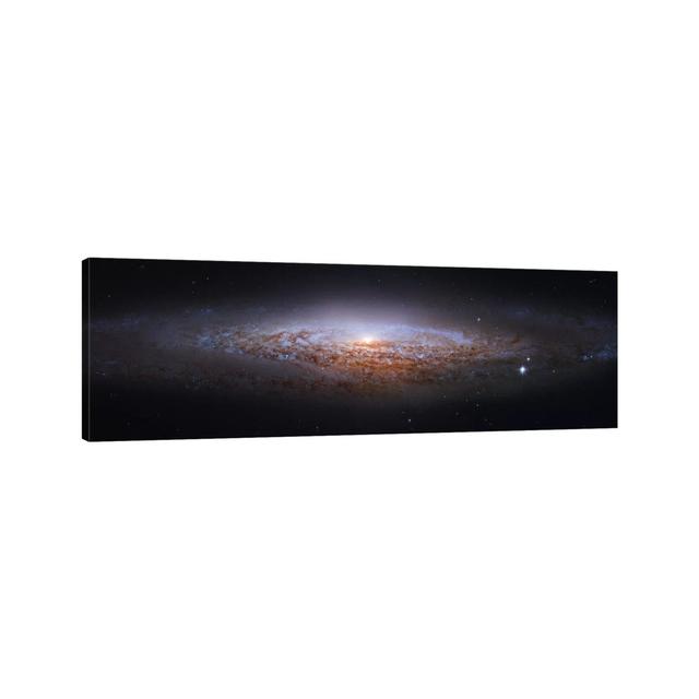 Spiral Galaxy In Lynx, Mosaic From Hubble Legacy Archive (NGC 2683) I by Robert Gendler - Wrapped Canvas Panoramic Print Brayden Studio Size: 50.8cm H on Productcaster.